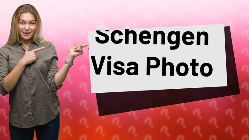 Schengen Visa Photo