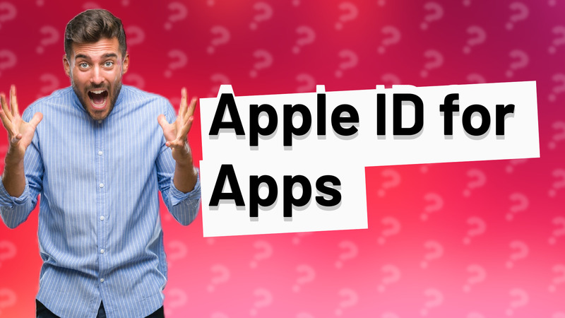 Apple ID for Apps