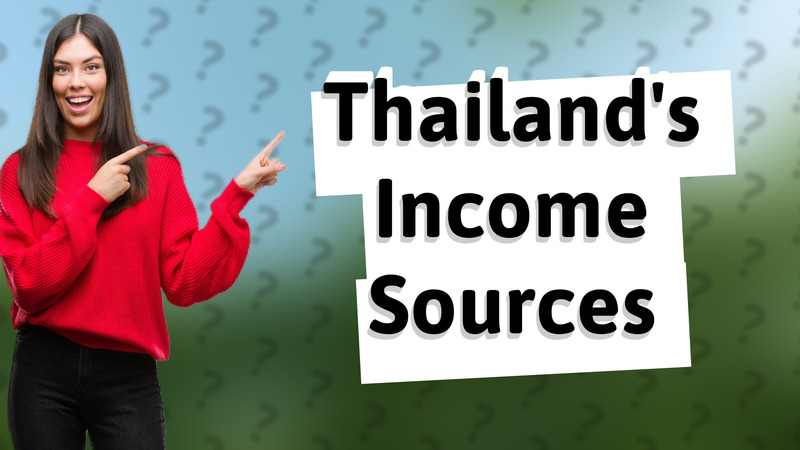 Thailand's Income Sources
