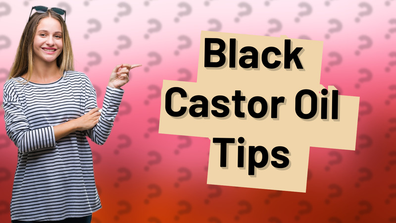 Black Castor Oil Tips