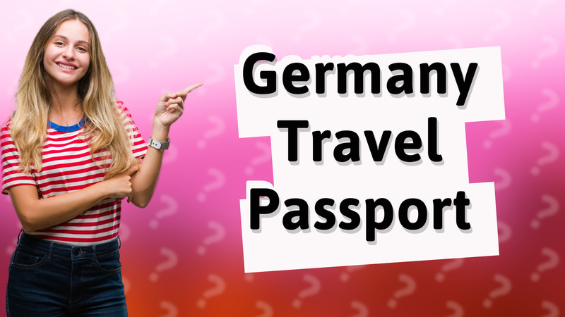 Germany Travel Passport