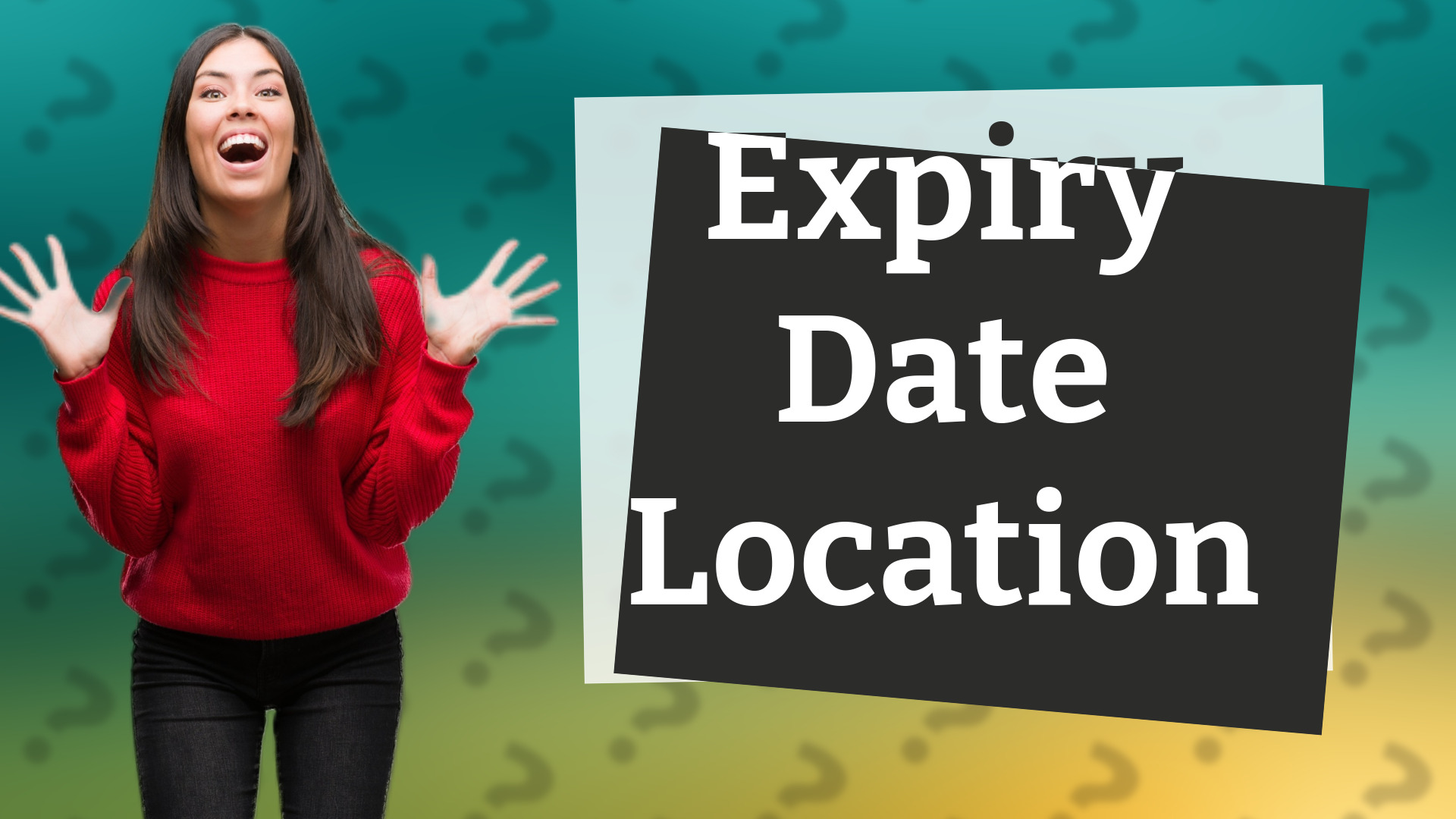 Expiry Date Location