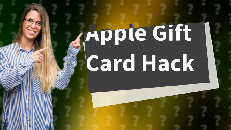 Apple Gift Card Hack