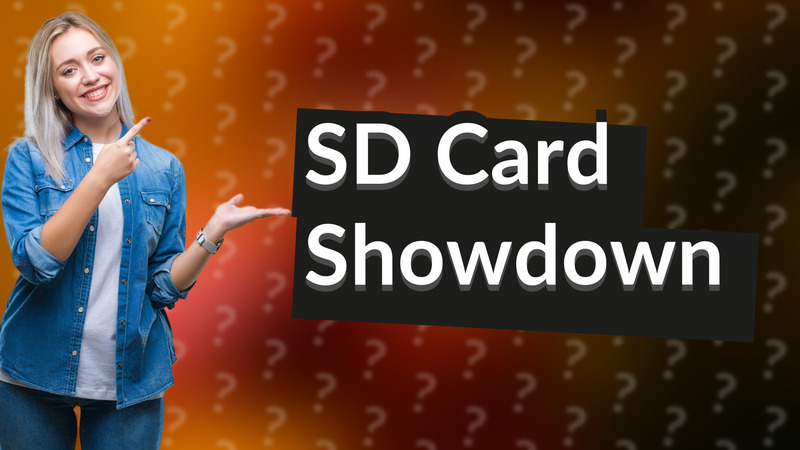 SD Card Showdown