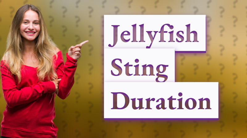 Jellyfish Sting Duration