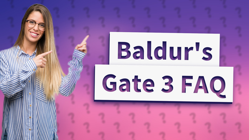 Baldur's Gate 3 FAQ