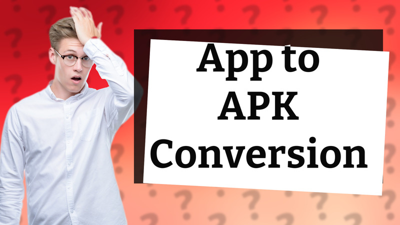 App to APK Conversion