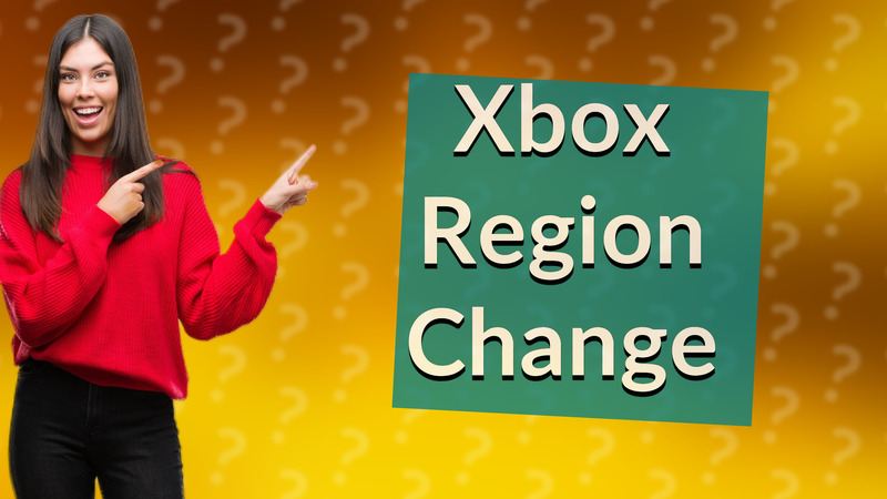 Xbox Region Change