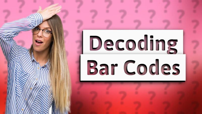 Decoding Bar Codes