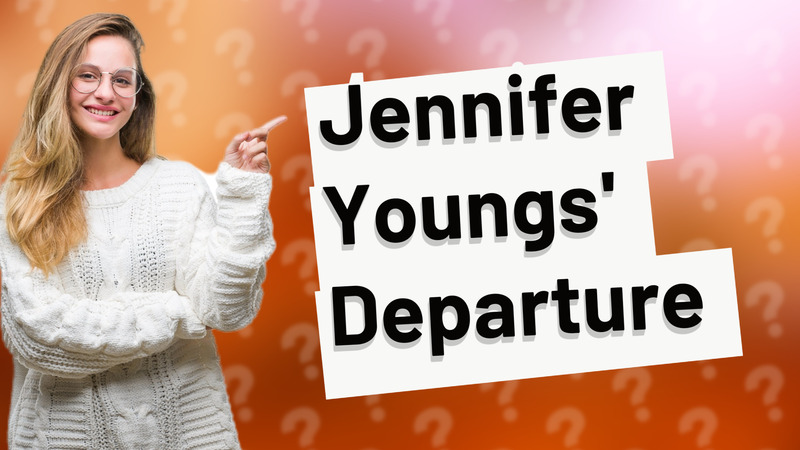 Jennifer Youngs' Departure