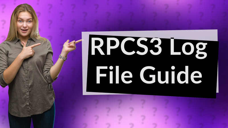 RPCS3 Log File Guide
