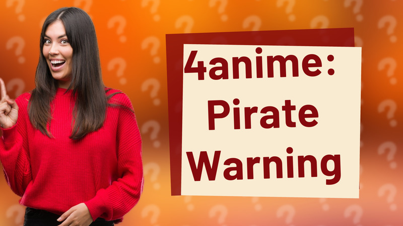 4anime: Pirate Warning
