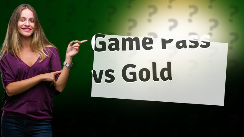 Game Pass vs Gold