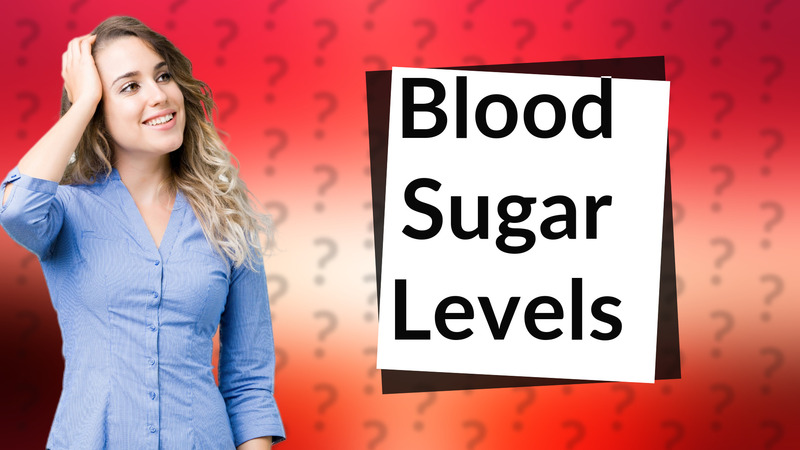 Blood Sugar Levels