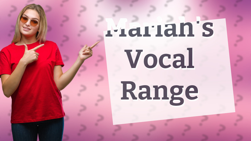 Mariah's Vocal Range