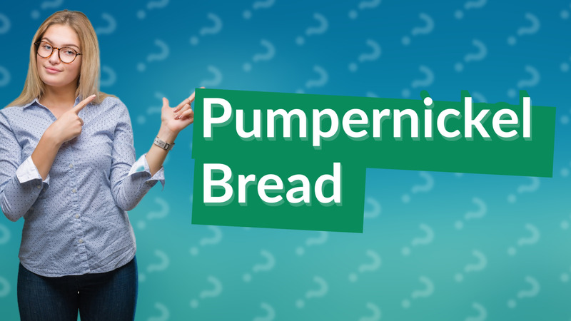 Pumpernickel Bread