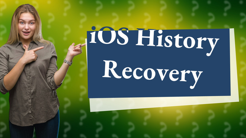iOS History Recovery