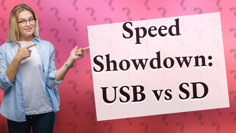 Speed Showdown: USB vs SD