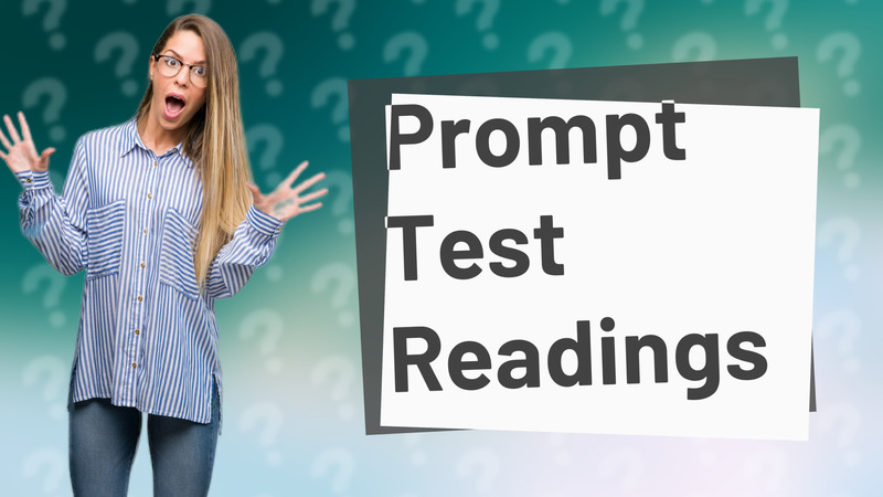 Prompt Test Readings