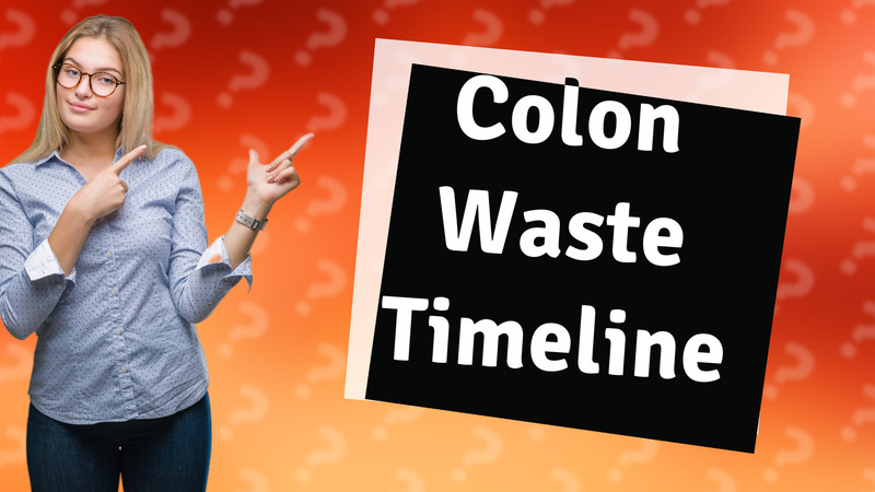 Colon Waste Timeline