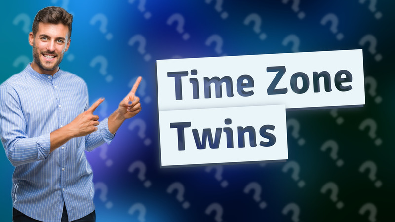 Time Zone Twins