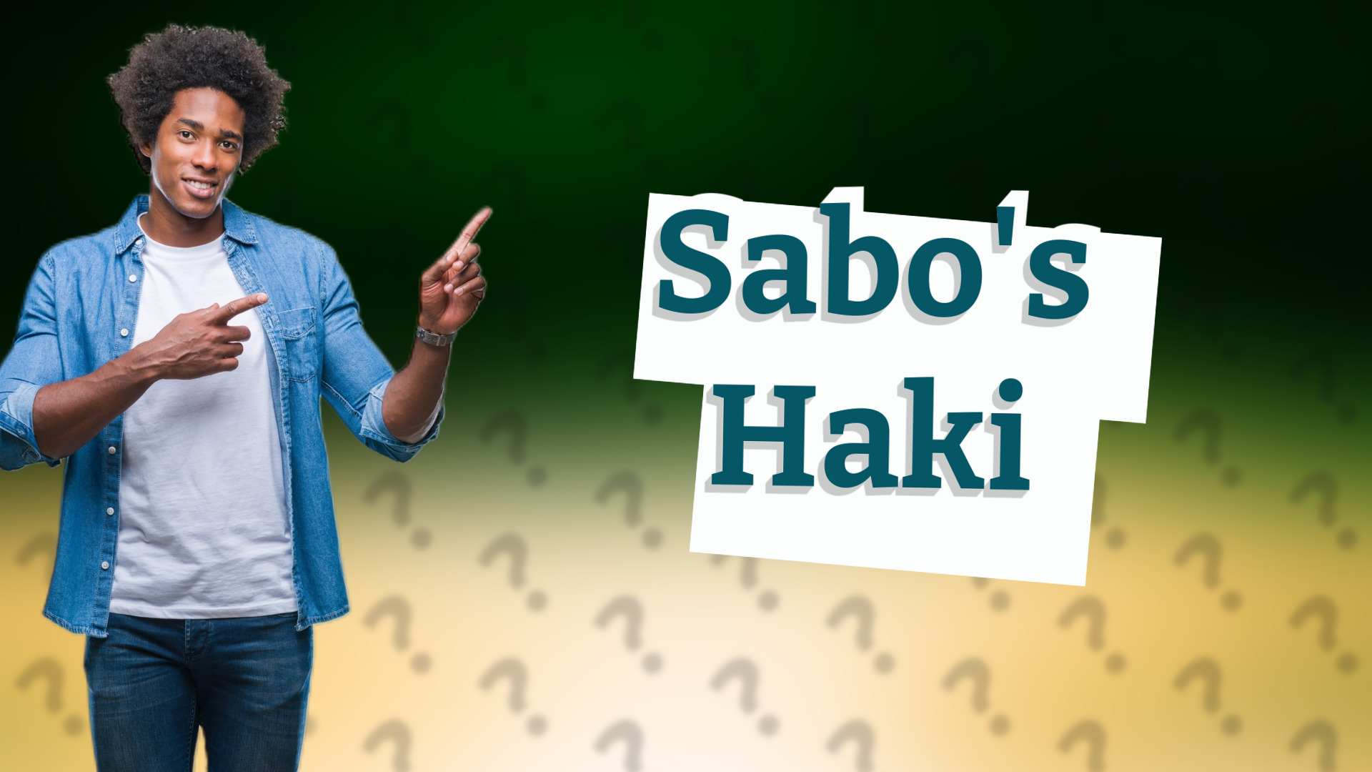 Sabo's Haki