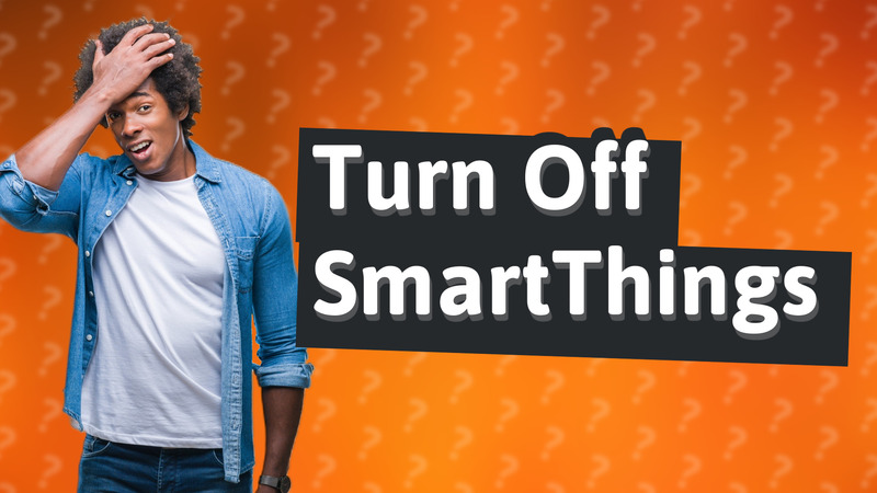 Turn Off SmartThings
