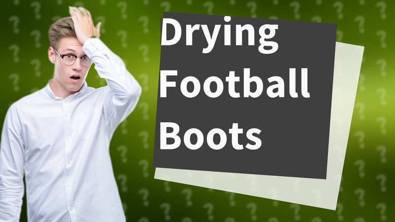 Drying Football Boots