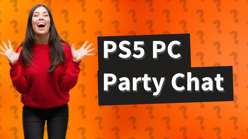 PS5 PC Party Chat
