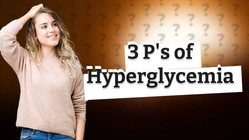 3 P's of Hyperglycemia