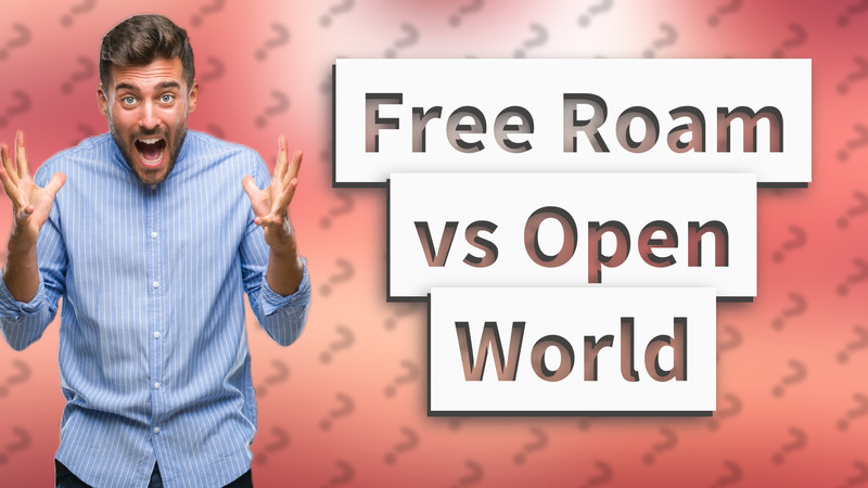 Free Roam vs Open World