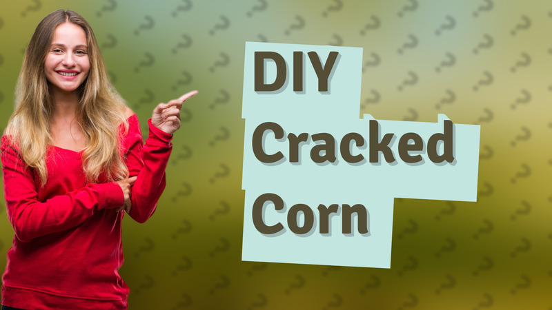 DIY Cracked Corn