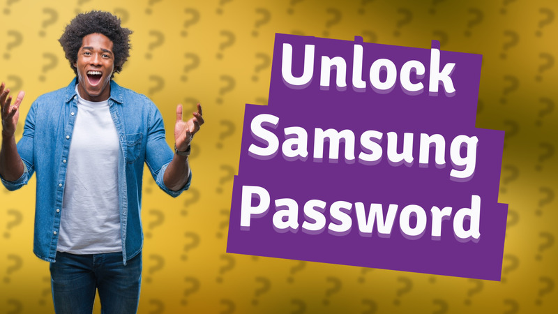 Unlock Samsung Password