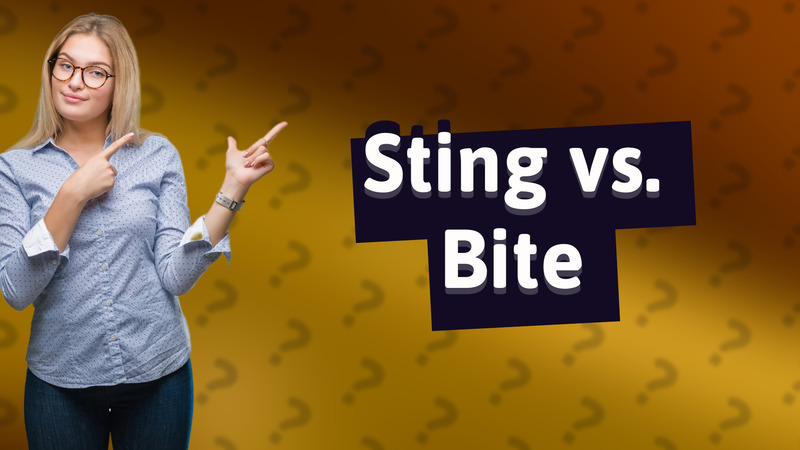 Sting vs. Bite