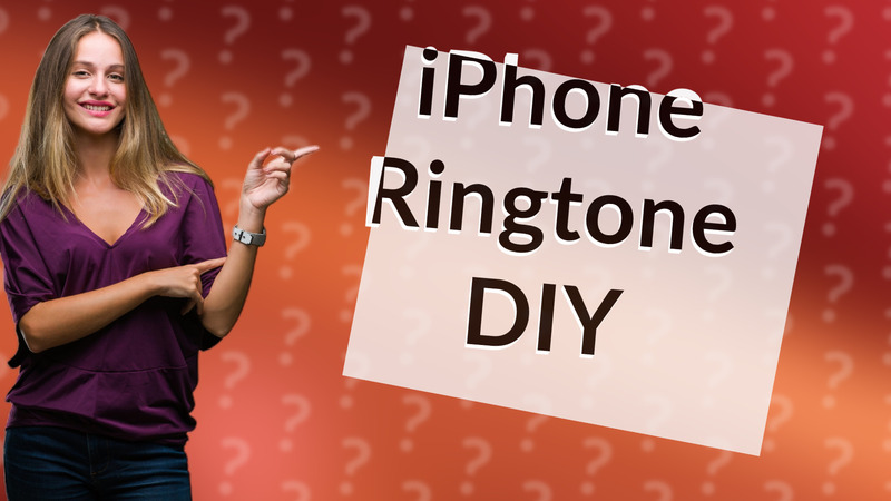 iPhone Ringtone DIY