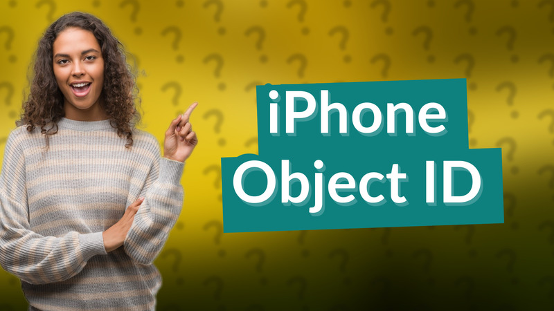 iPhone Object ID