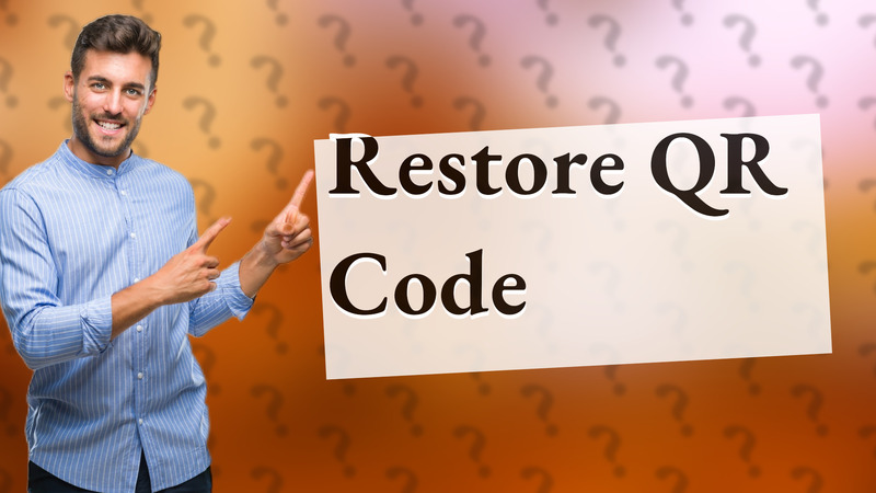 Restore QR Code