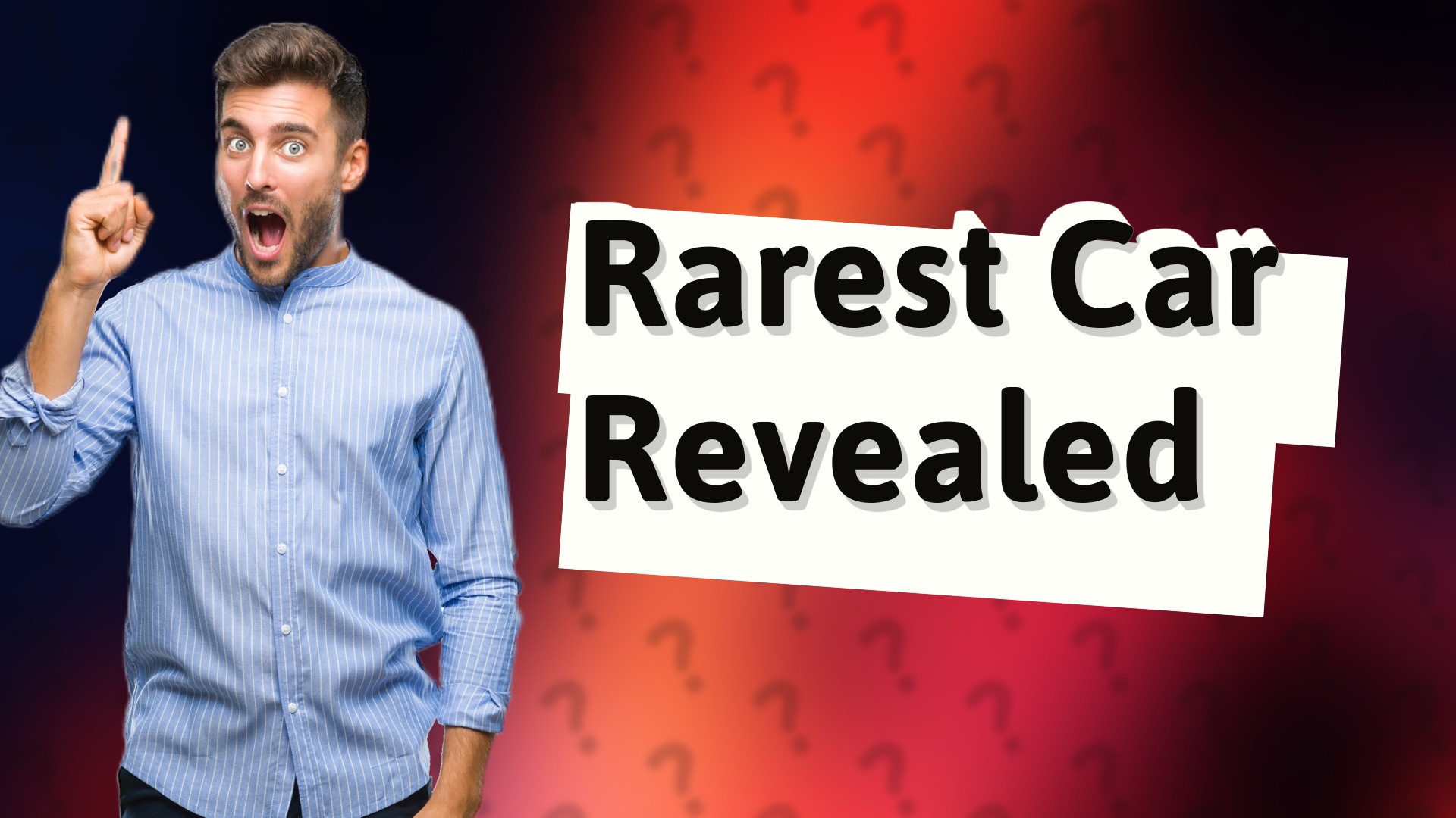 Rarest Car Revealed