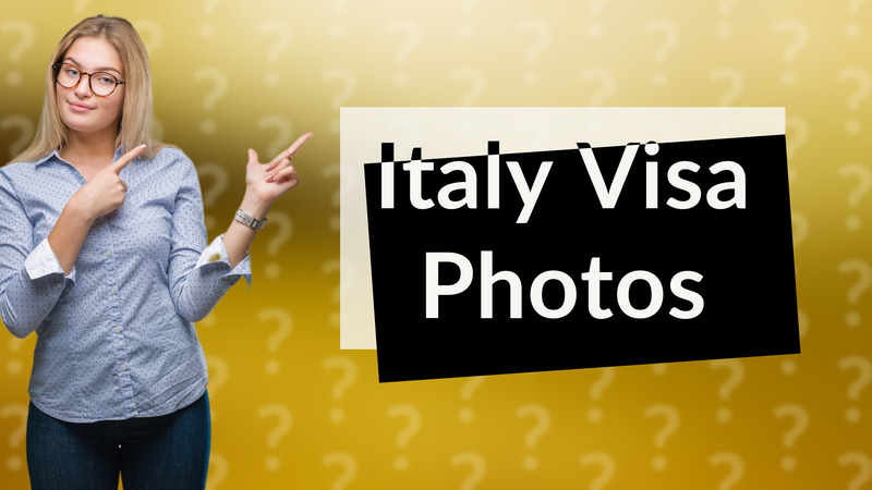 Italy Visa Photos