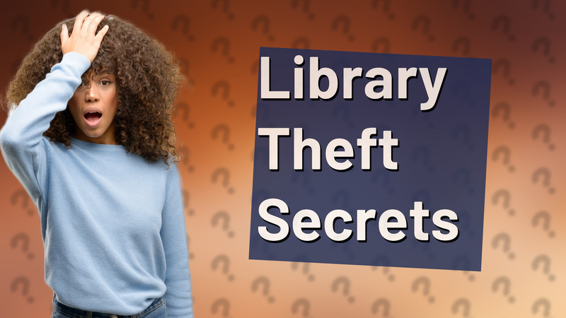Library Theft Secrets