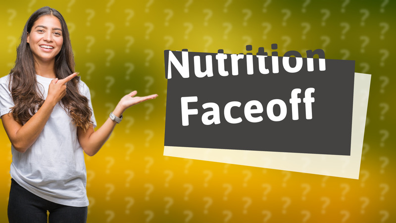 Nutrition Faceoff