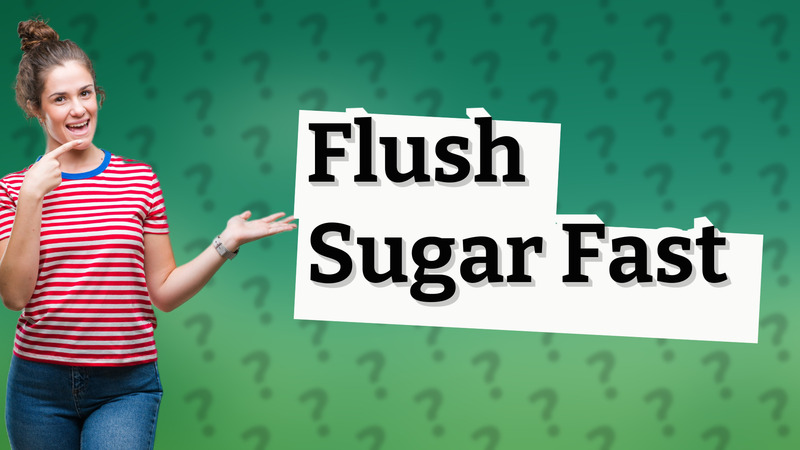 Flush Sugar Fast