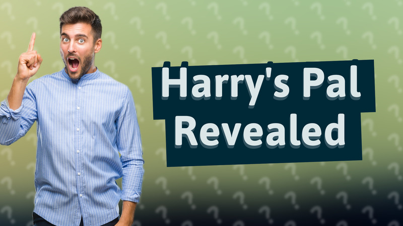 Harry's Pal Revealed