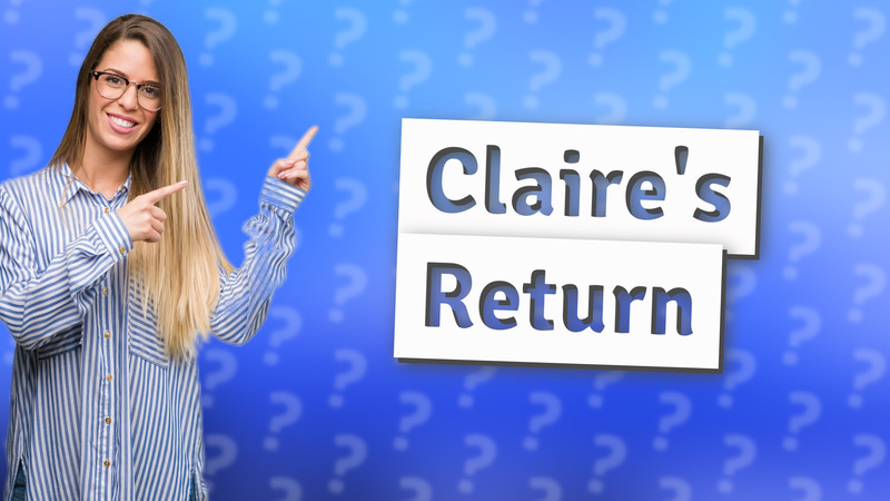 Claire's Return