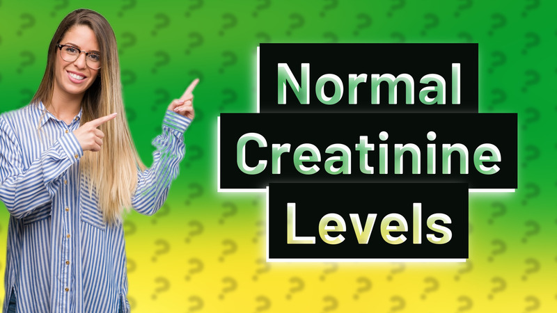 Normal Creatinine Levels