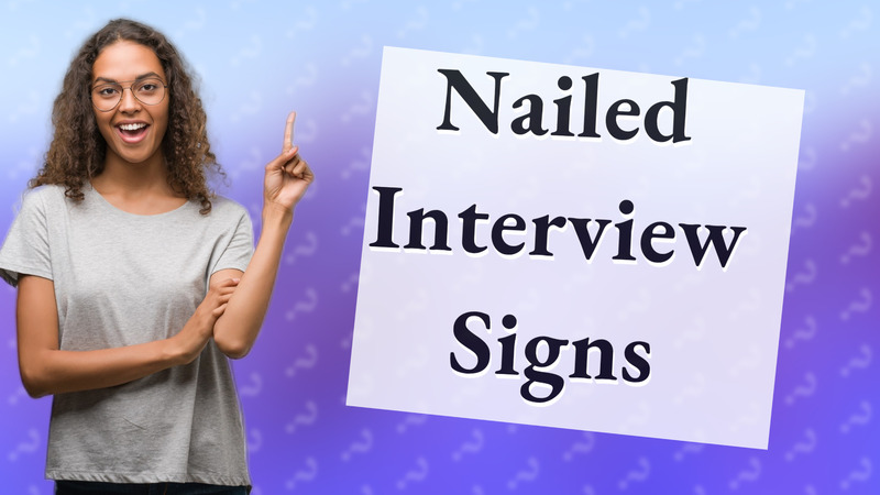 Nailed Interview Signs