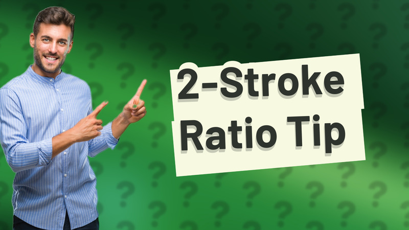2-Stroke Ratio Tip