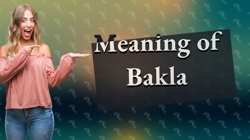 Meaning of Bakla