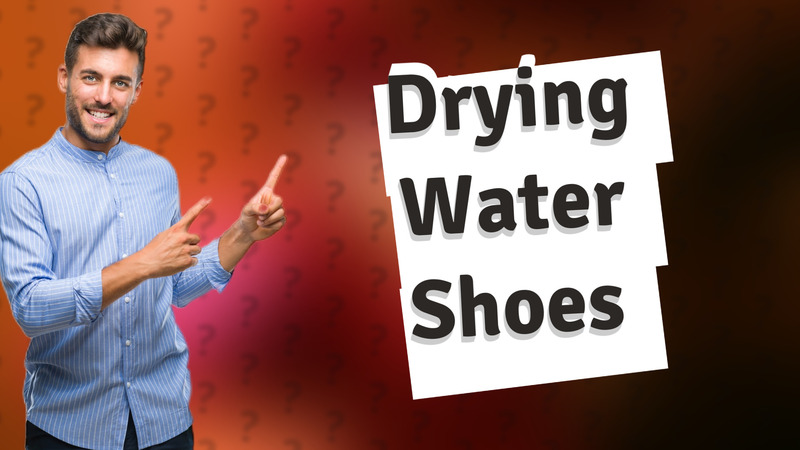Drying Water Shoes
