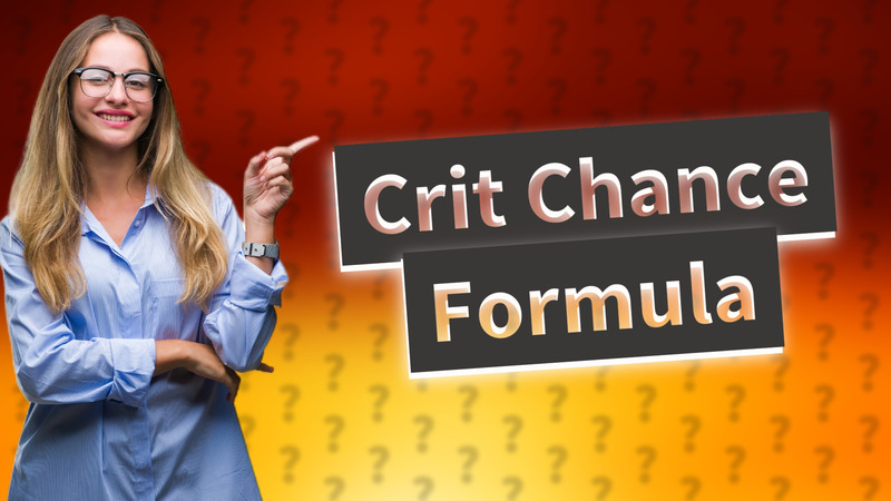 Crit Chance Formula